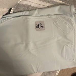 sky blue ollie swaddle